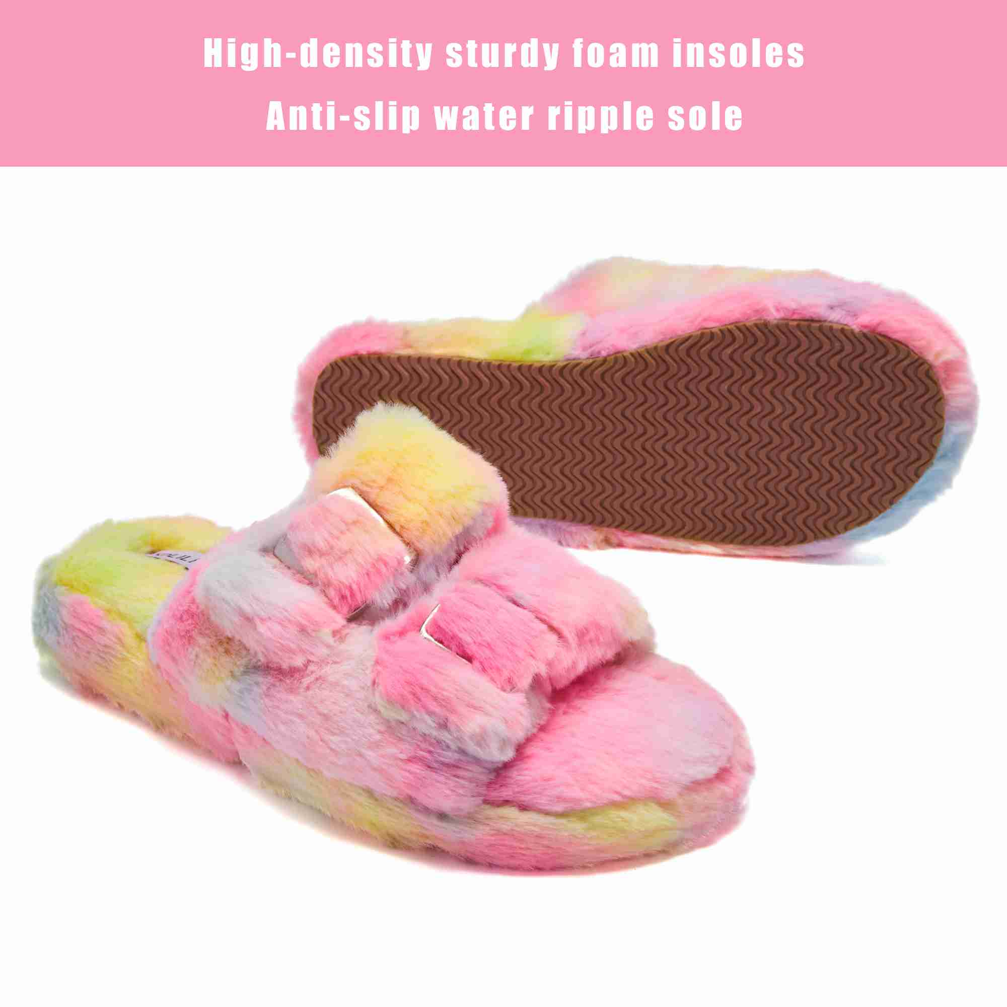 open-toe-slippers-furry with discount code