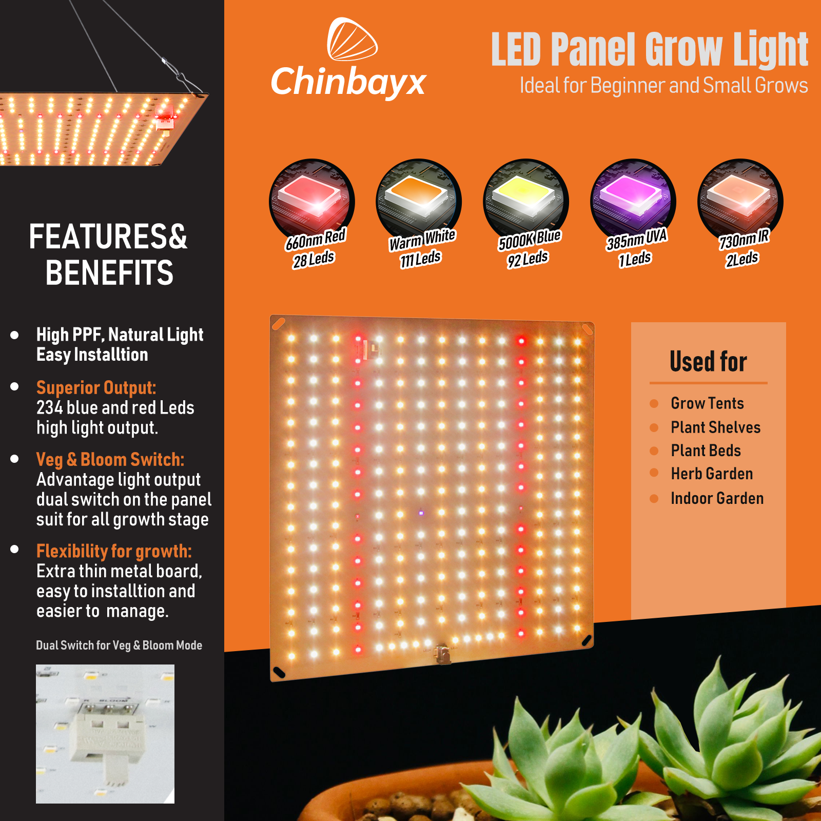 led-grow-light-for-indoor-plants-full-spectrum-grow-tent with discount code