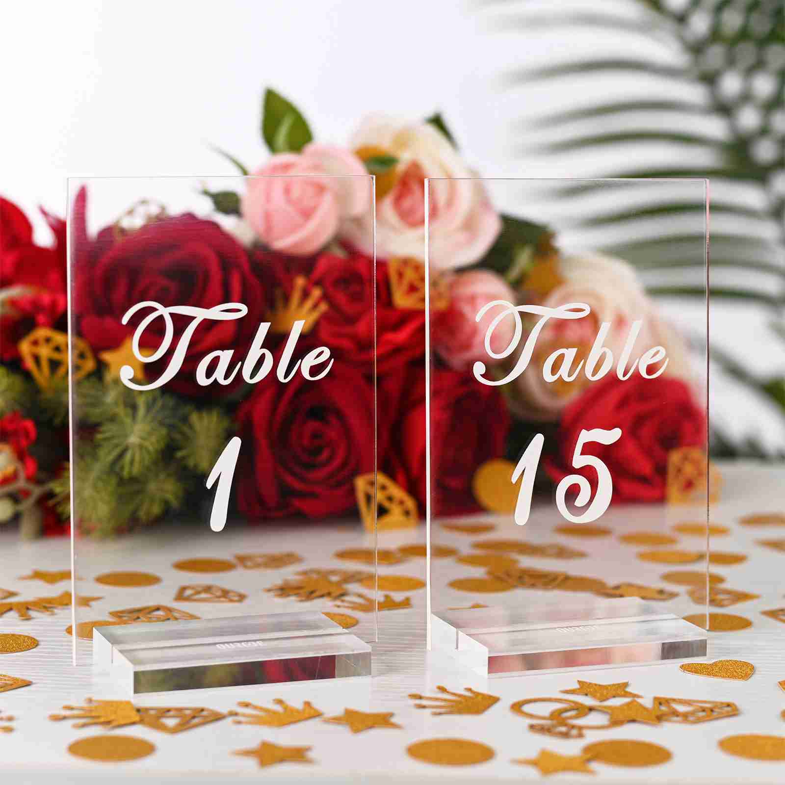 table-numbers-for-wedding-reception with cash back rebate