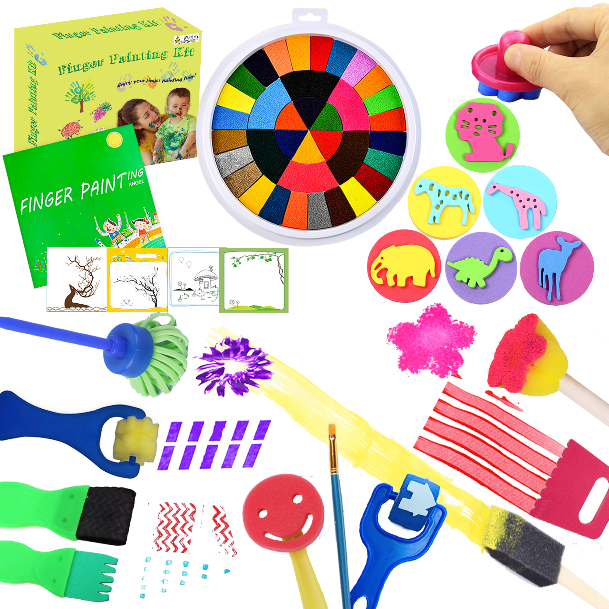 finger-painting-kit with cash back rebate