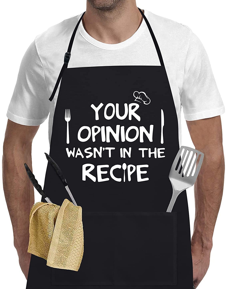 Aprons with cash back rebate