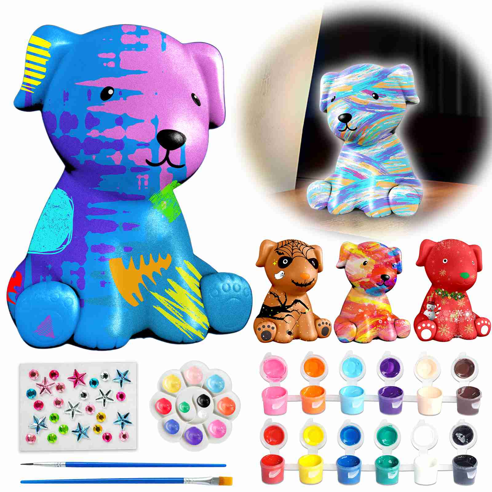paint-your-own-dog-lamp-puppy-crafts-crafts-for-teens with cash back rebate