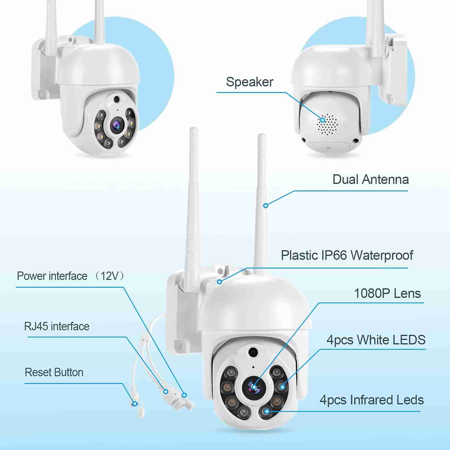 outdoor-pt-wifi-ip-security-camera-3mp for cheap