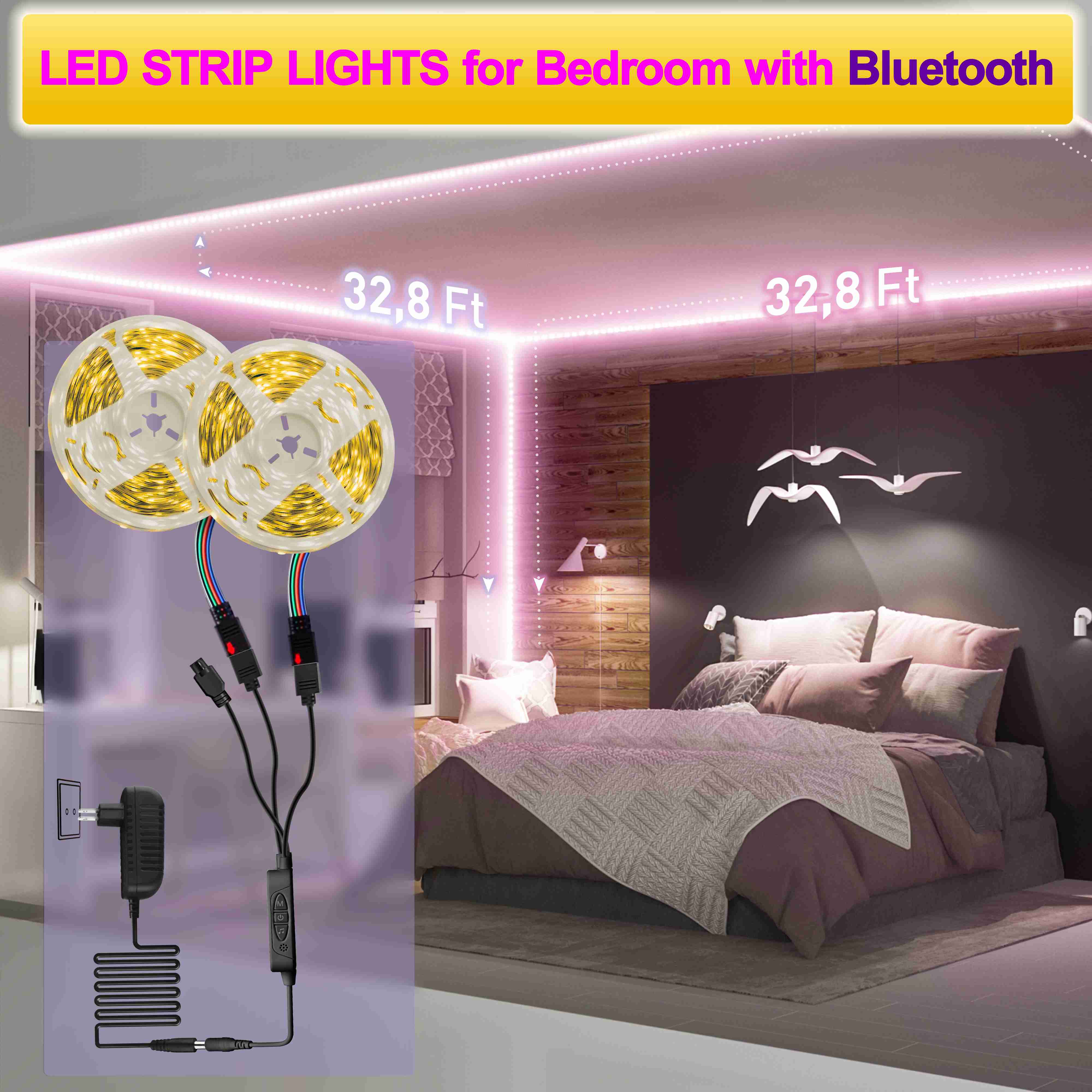 led-lights-strip-for-bedroom with discount code