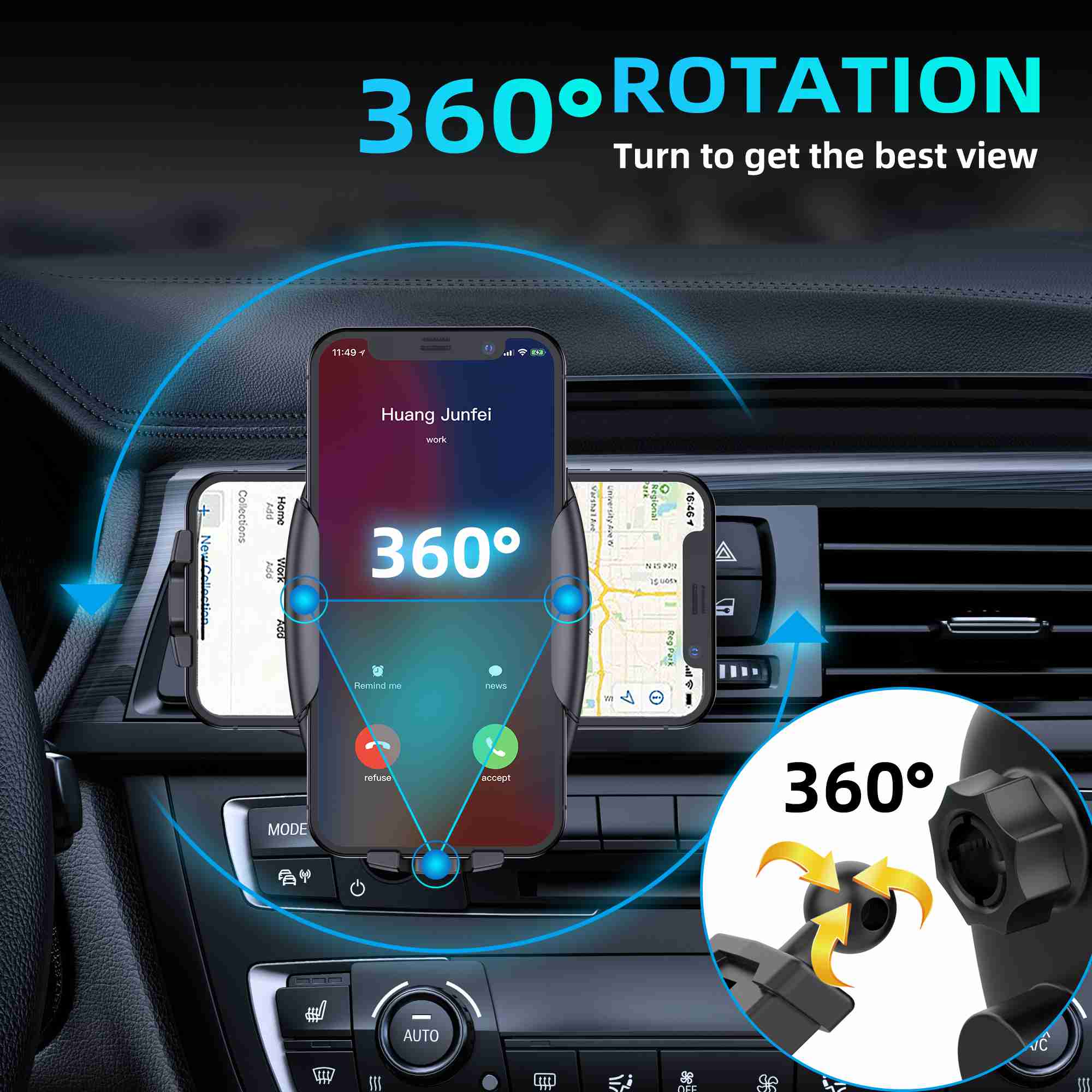 wireless-car-charger with discount code