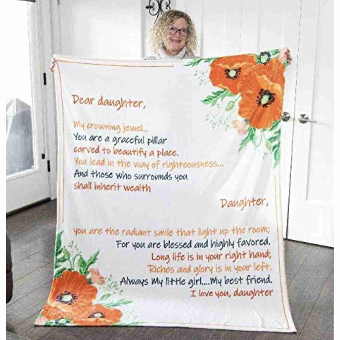 daughter-blanket-from-mom with cash back rebate