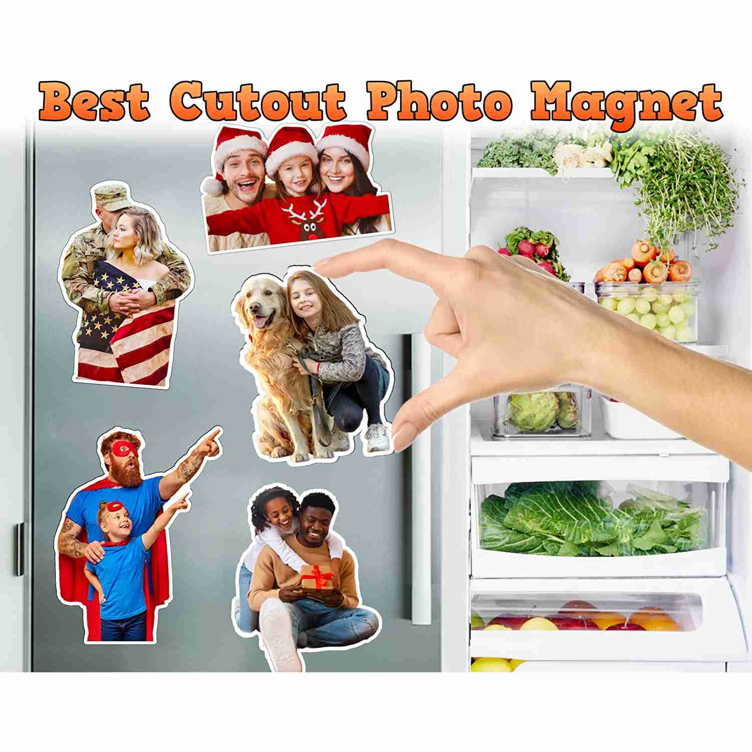 die-cut-cartoon-photo-magnet-fridge-gift-customized with discount code