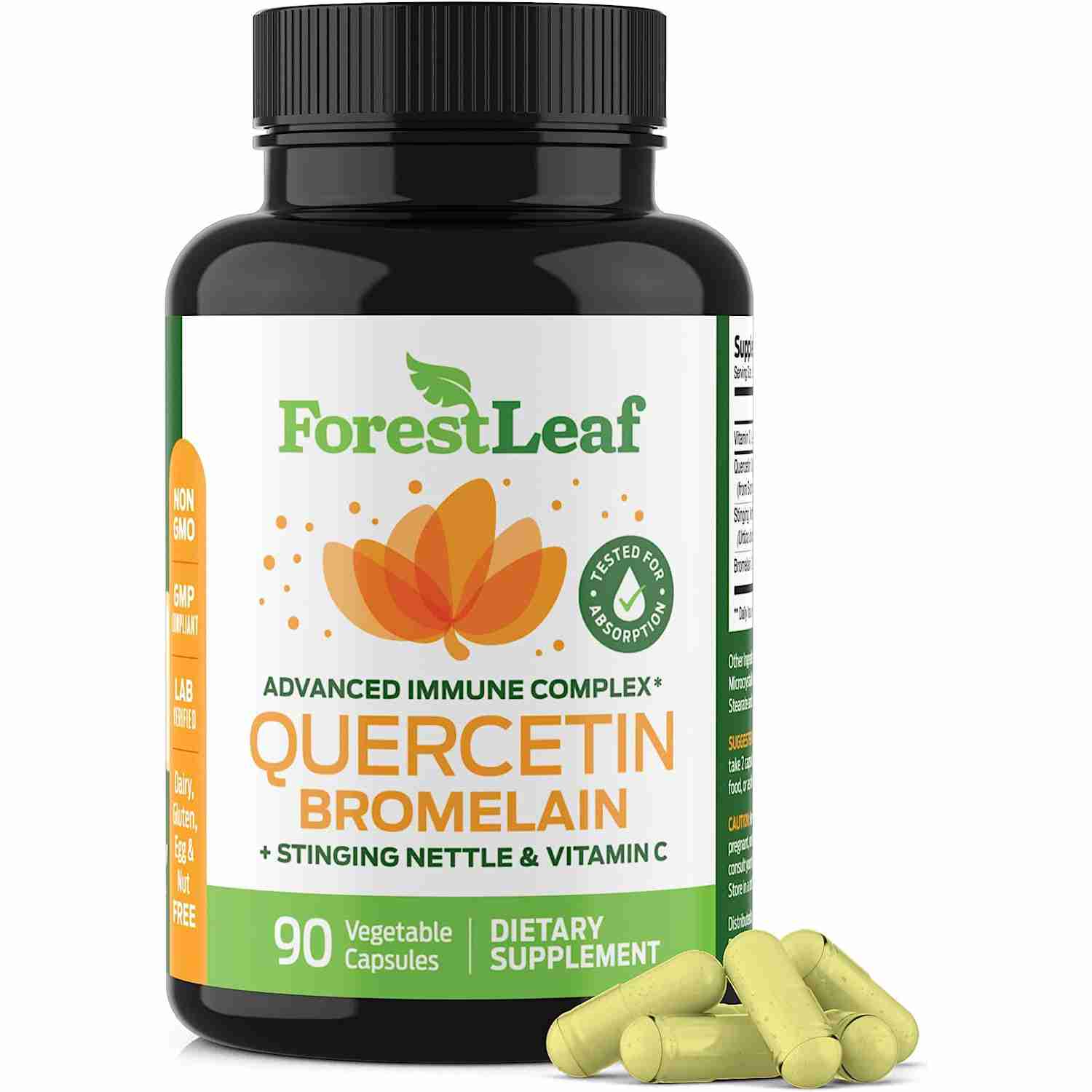 quercetin with cash back rebate