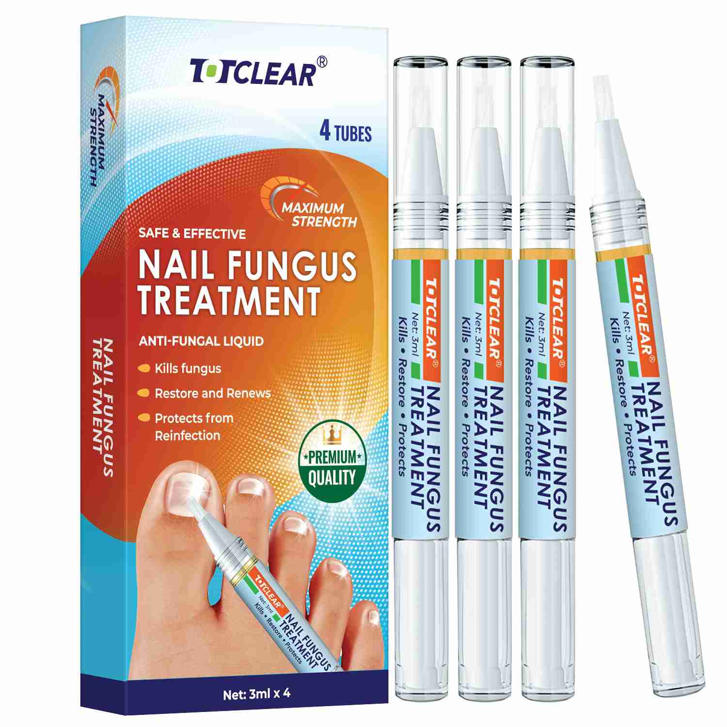 nail-fungus-treatment-for-toenail-4-pens with cash back rebate