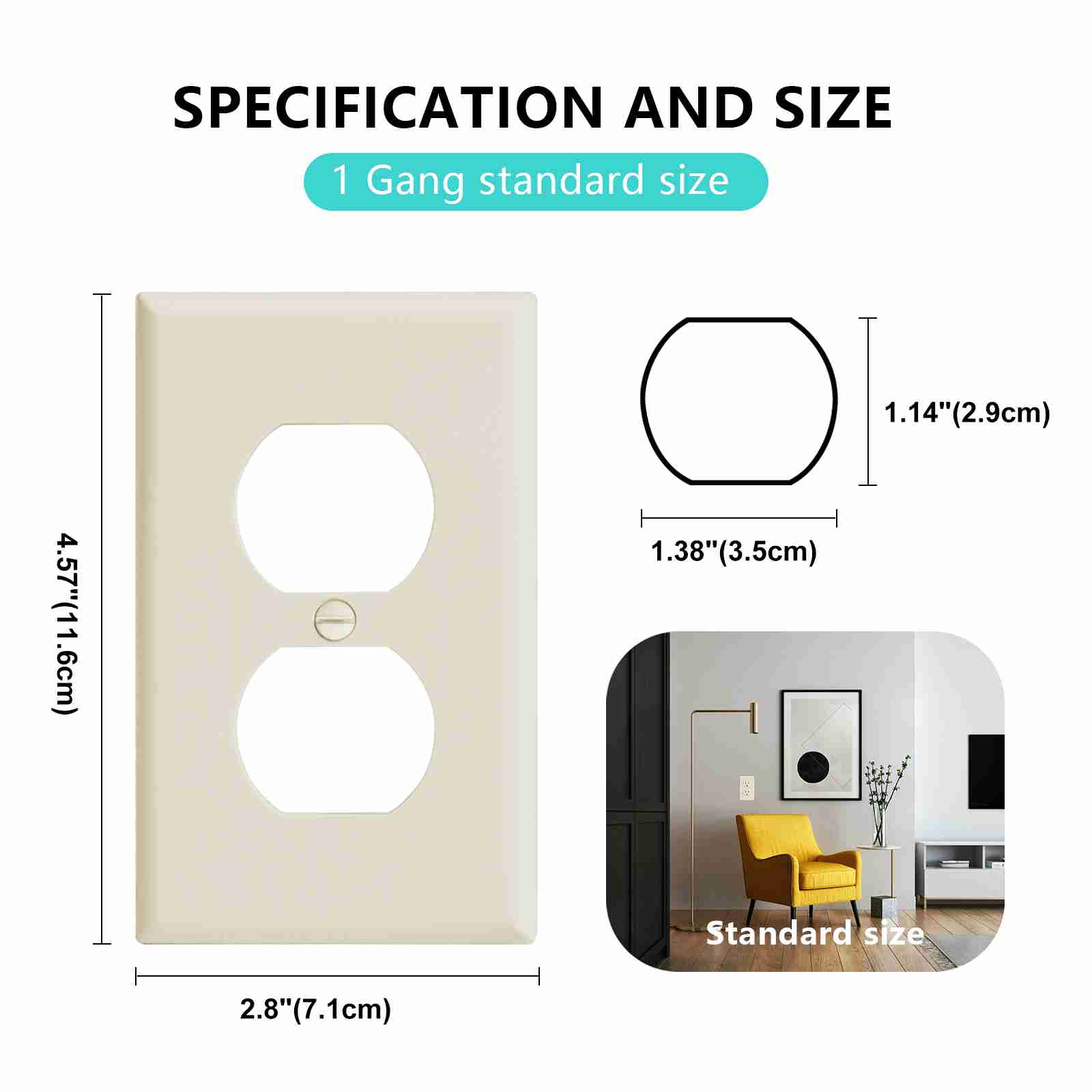 duplex-receptacle-wall-plate-standard-size-1-gang-almond with discount code
