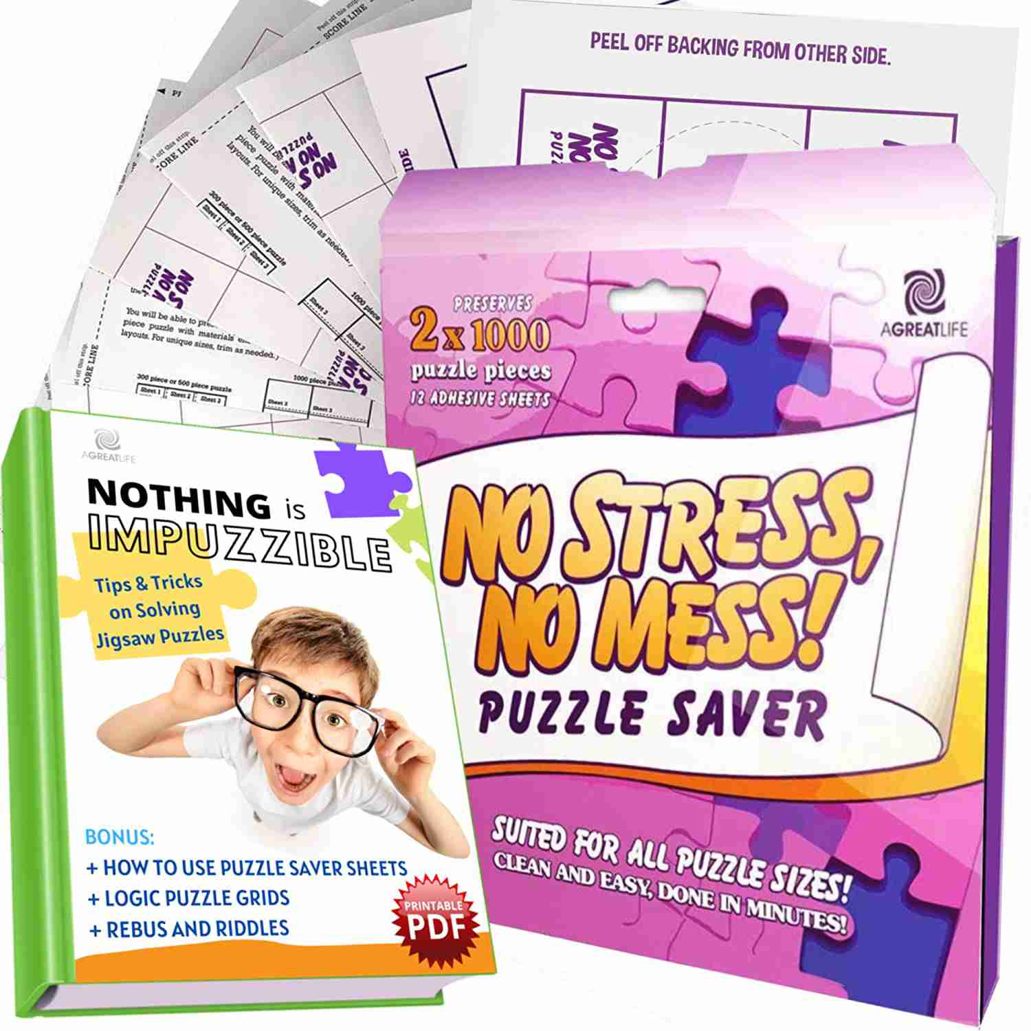 puzzle-saver with cash back rebate