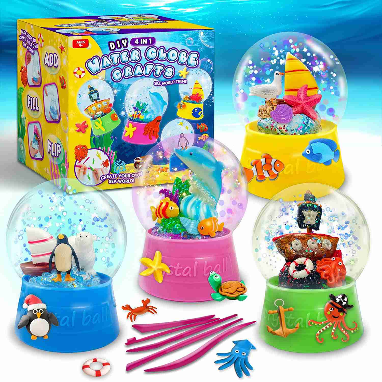 make-your-own-water-globe with cash back rebate