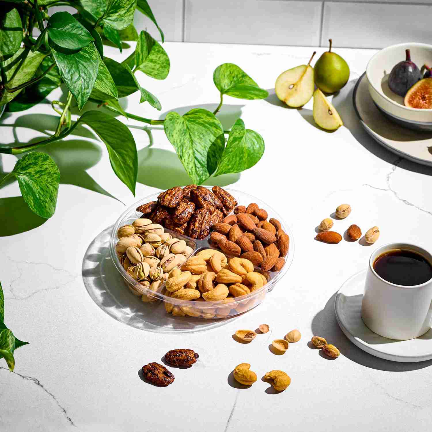 nuts-round-gift-tray for cheap