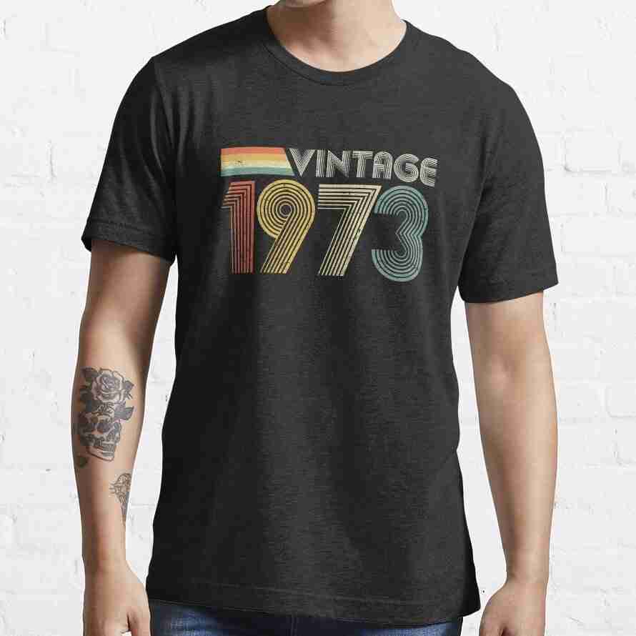 customize-vintage-1973-50th-birthday-gift-t-shirt for cheap
