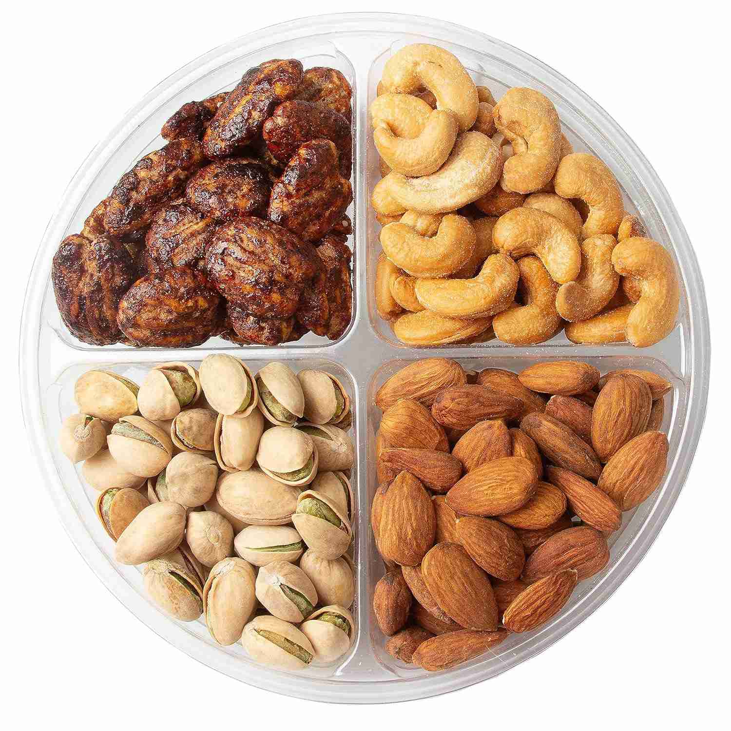 nuts-round-gift-tray with cash back rebate