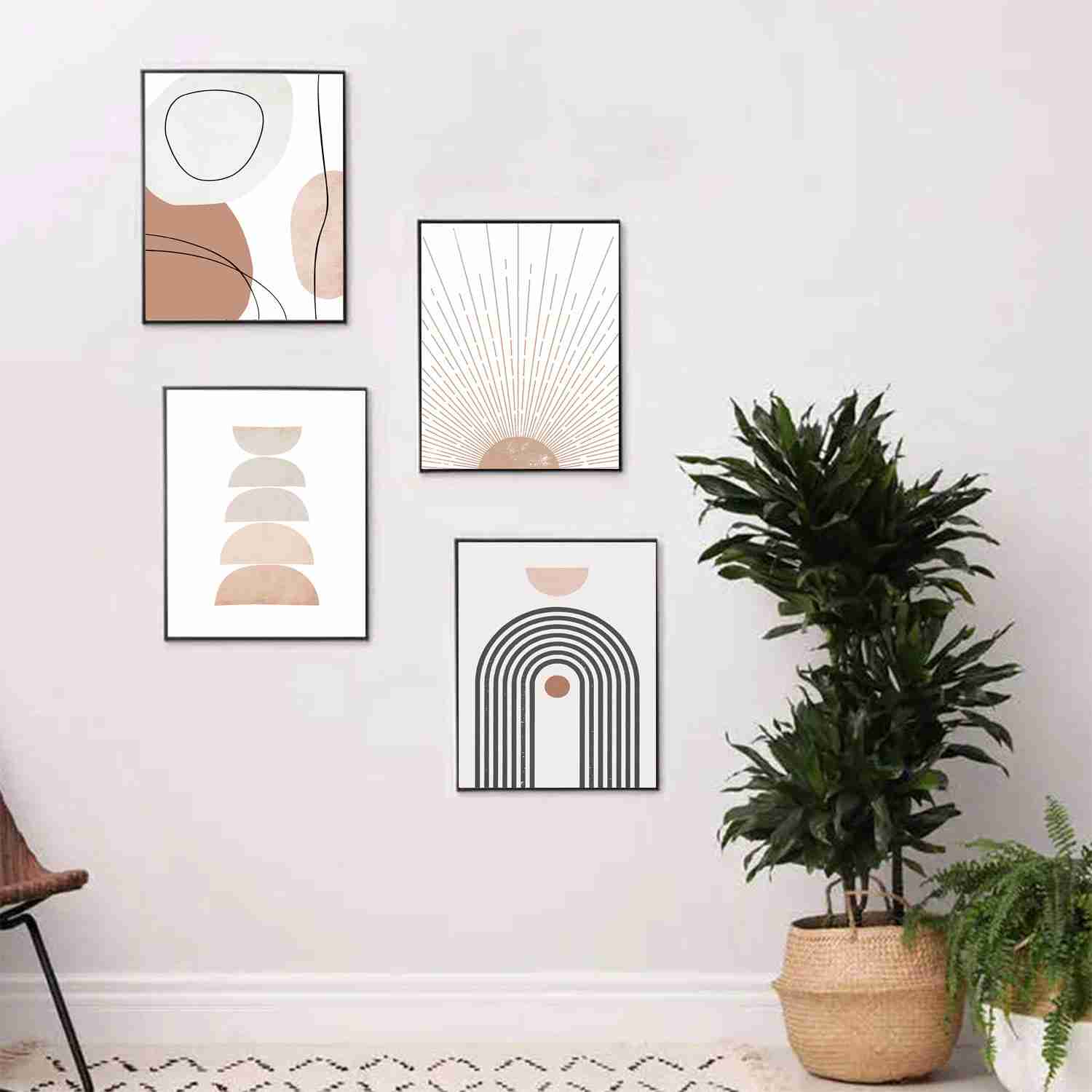 minimalist-wall-artboho-wall-art for cheap