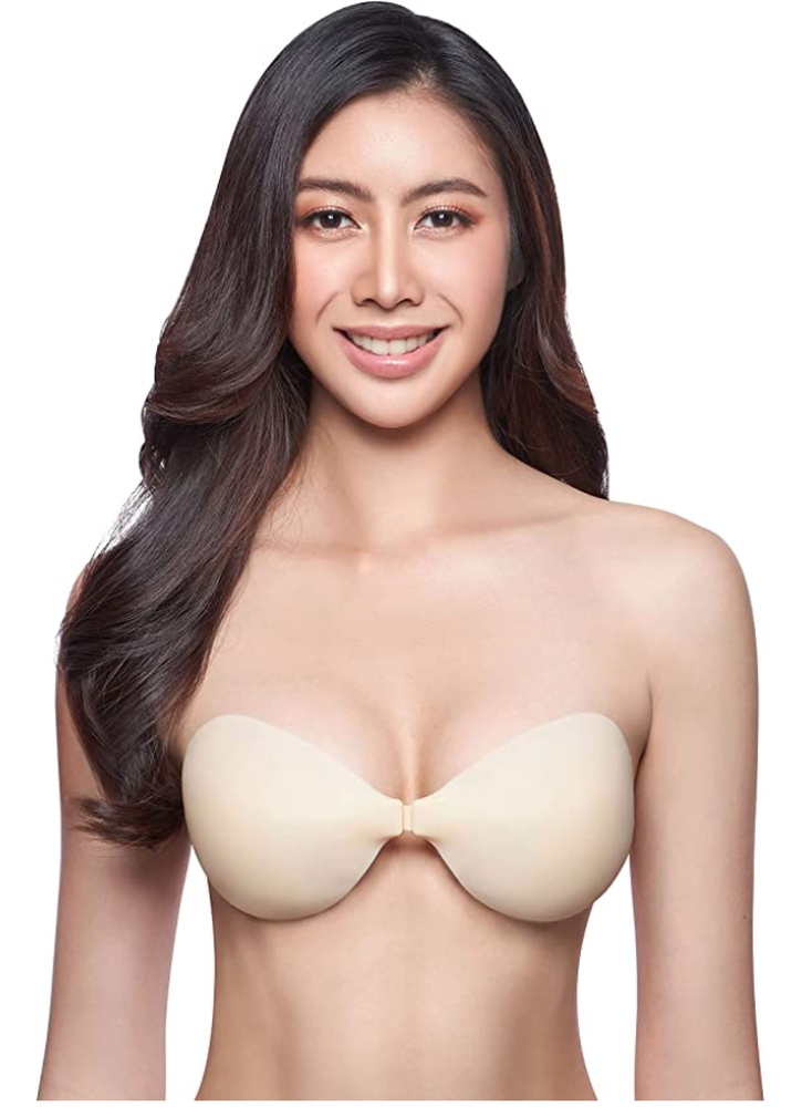 sticky-backless-strapless-bra-adhesive-silicone with cash back rebate