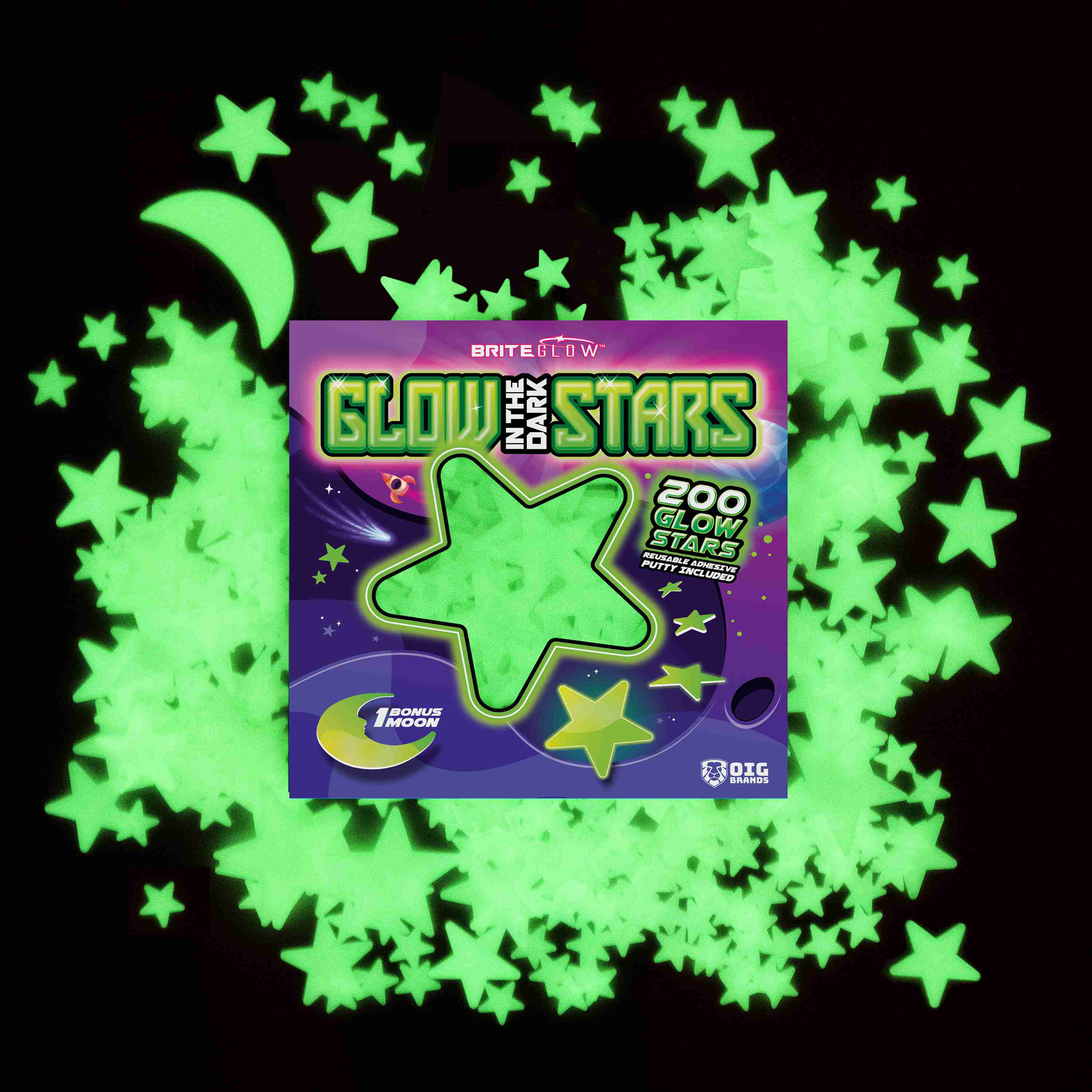 room-decor-glow-in-the-dark-stars-kids-room-stickers with discount code