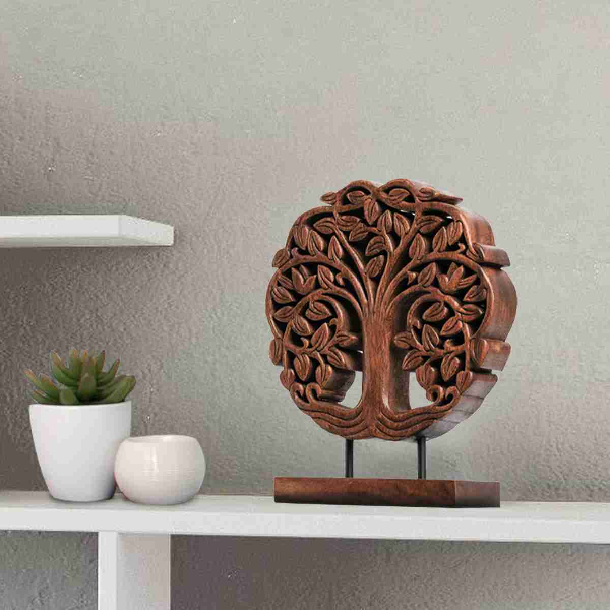 wooden-tabletop-decor-tree-of-life with discount code