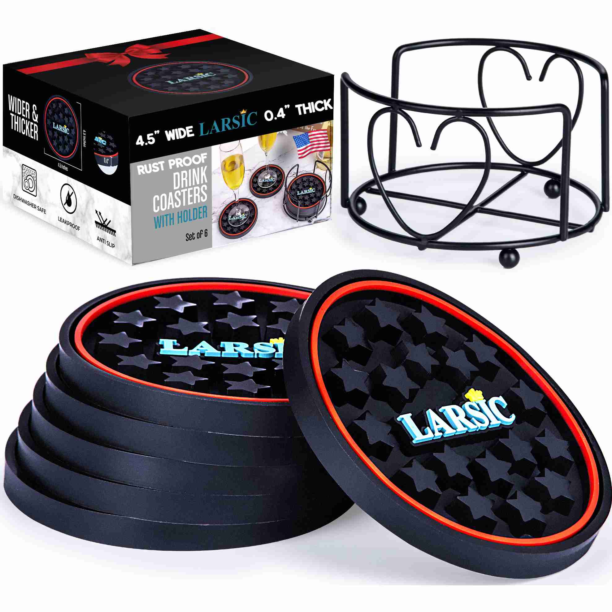 coasters-with-holder with cash back rebate