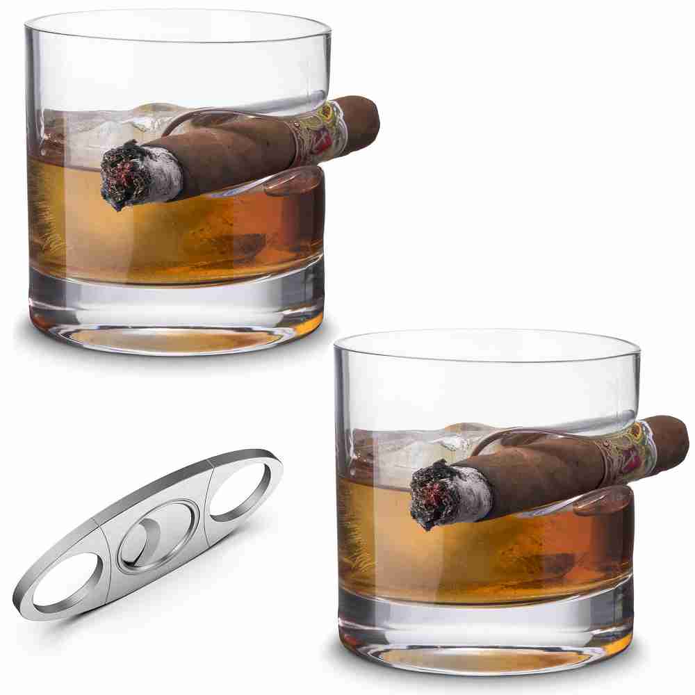cigar-glass with cash back rebate