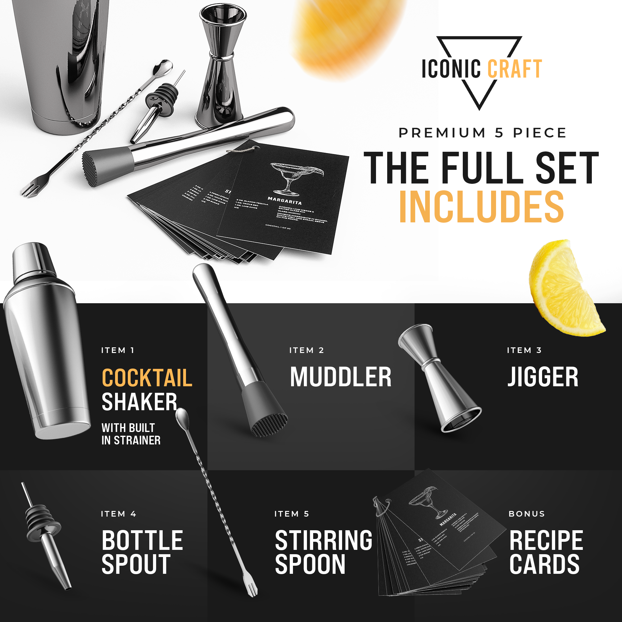cocktail-shaker-set for cheap