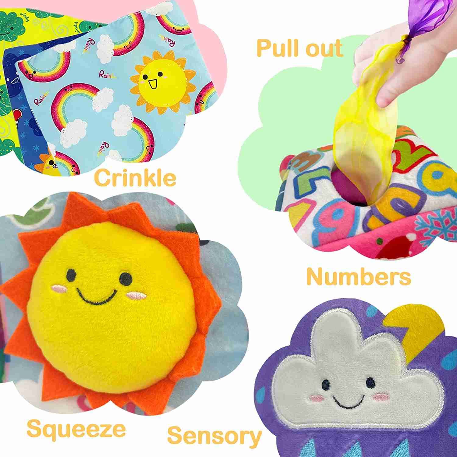 sensory-montessori-tissue-baby-toys for cheap