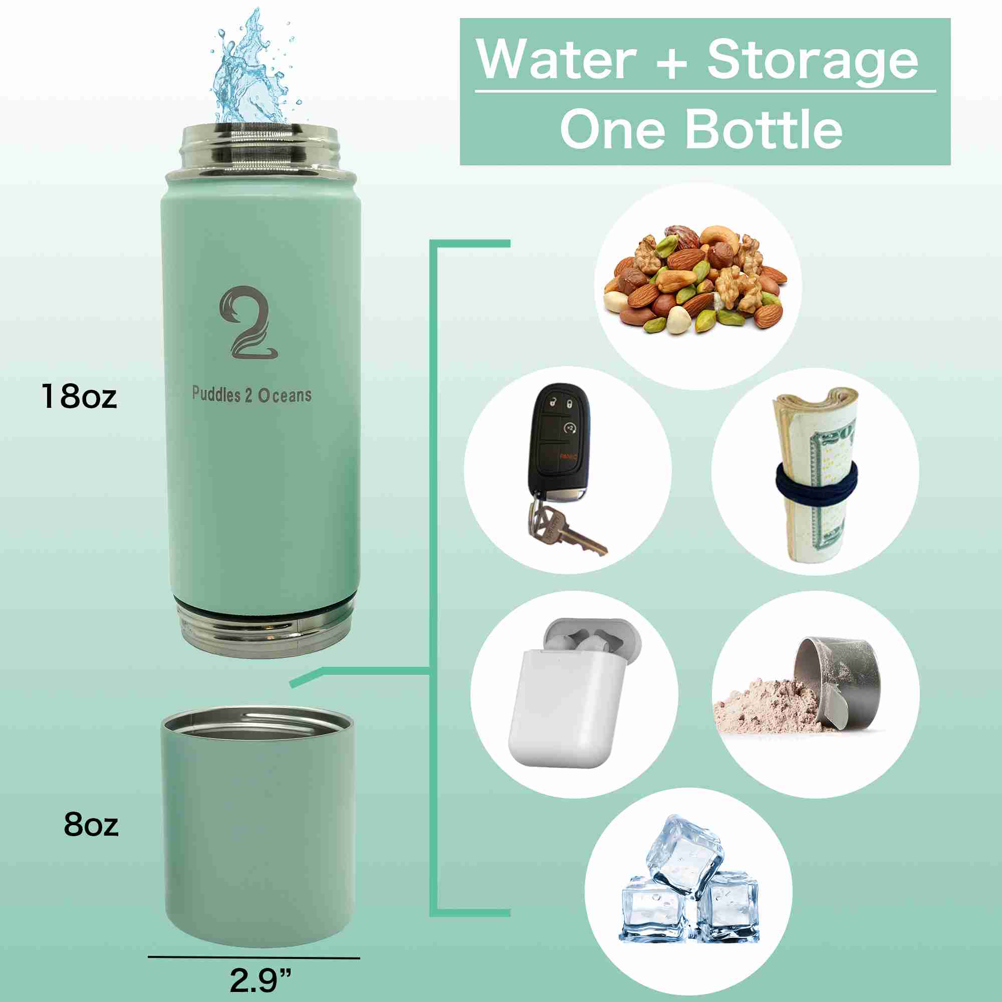 water-bottle-with-storage-kids-water-bottle for cheap