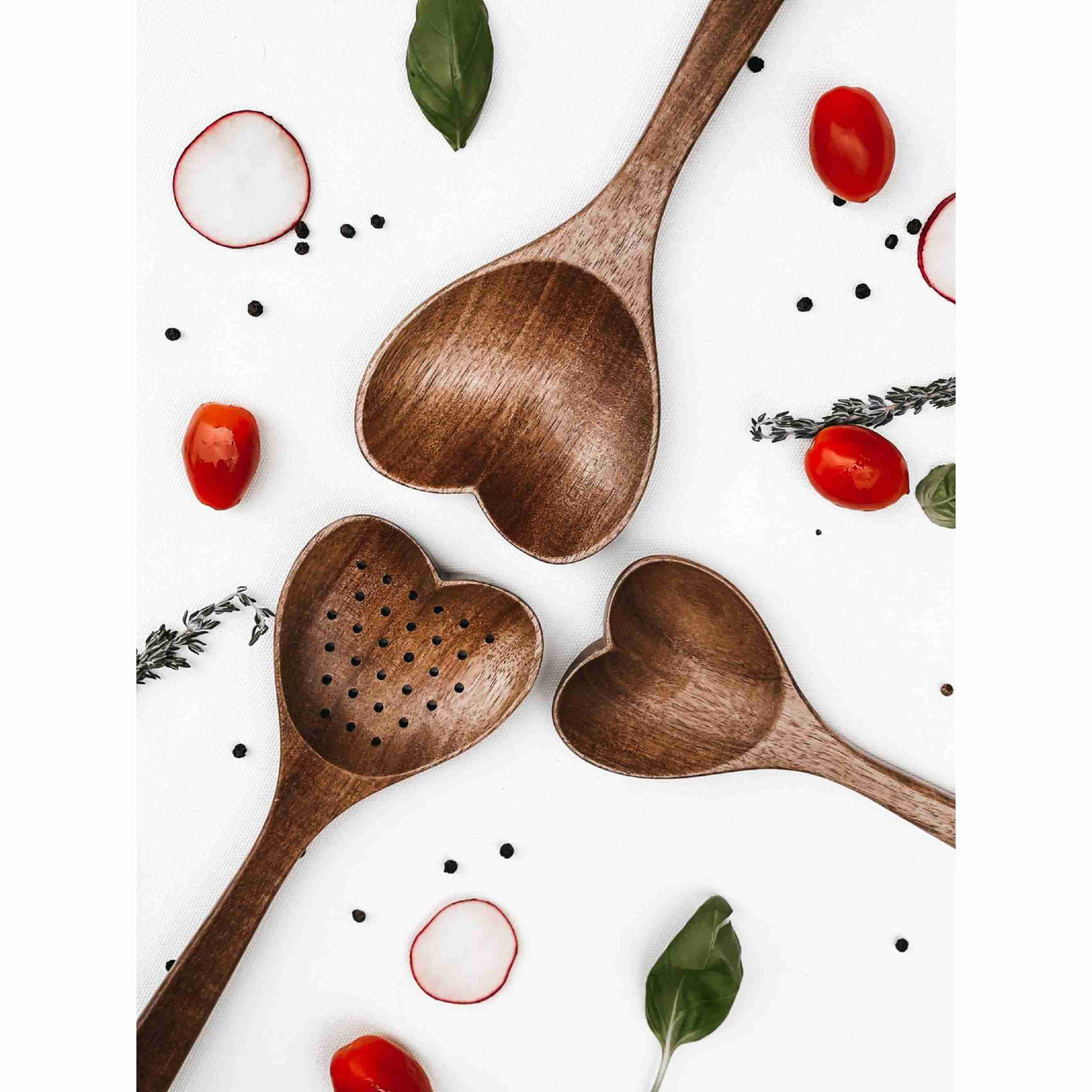 cooking-utensils-set-heart-shaped-wooden-spoons for cheap