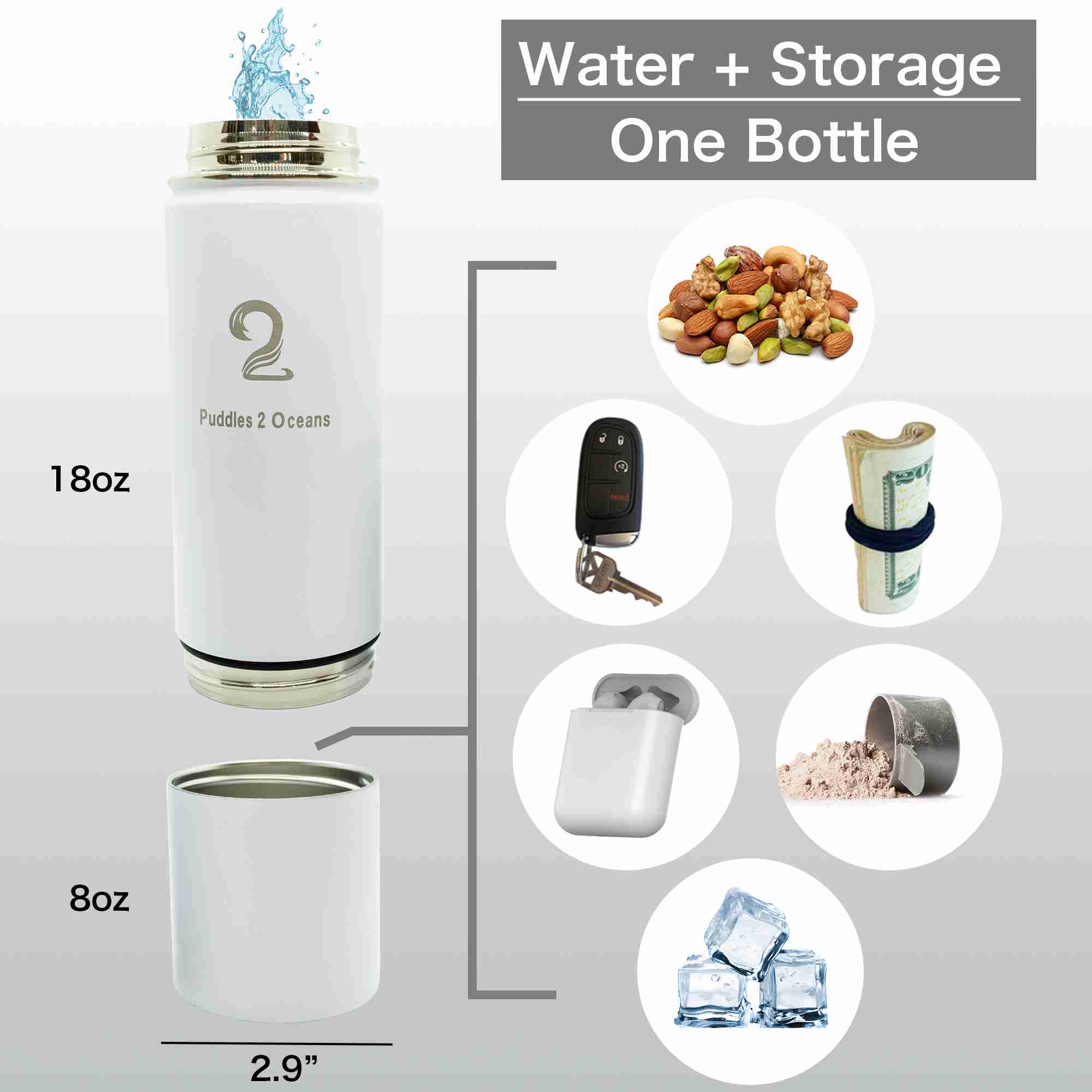water-bottle-with-storage-kids-water-bottle for cheap