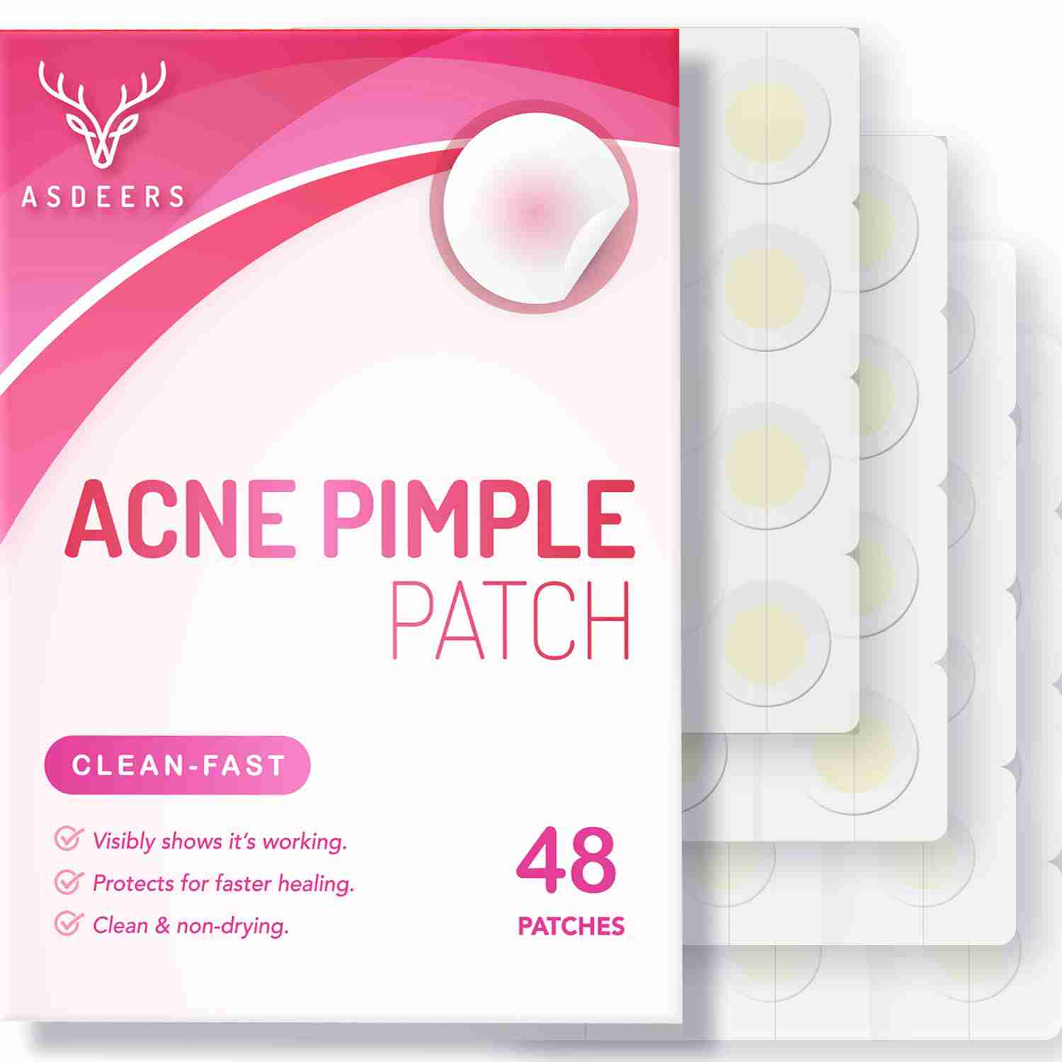 pimple-patches-hydrocolloid-acne-patches-zit-patch-for-face with cash back rebate