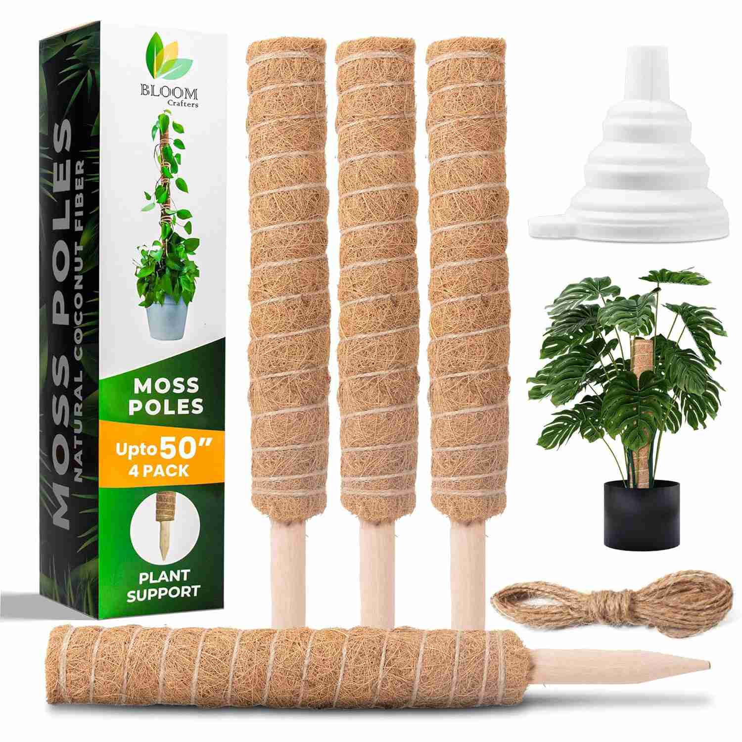 moss-pole with cash back rebate