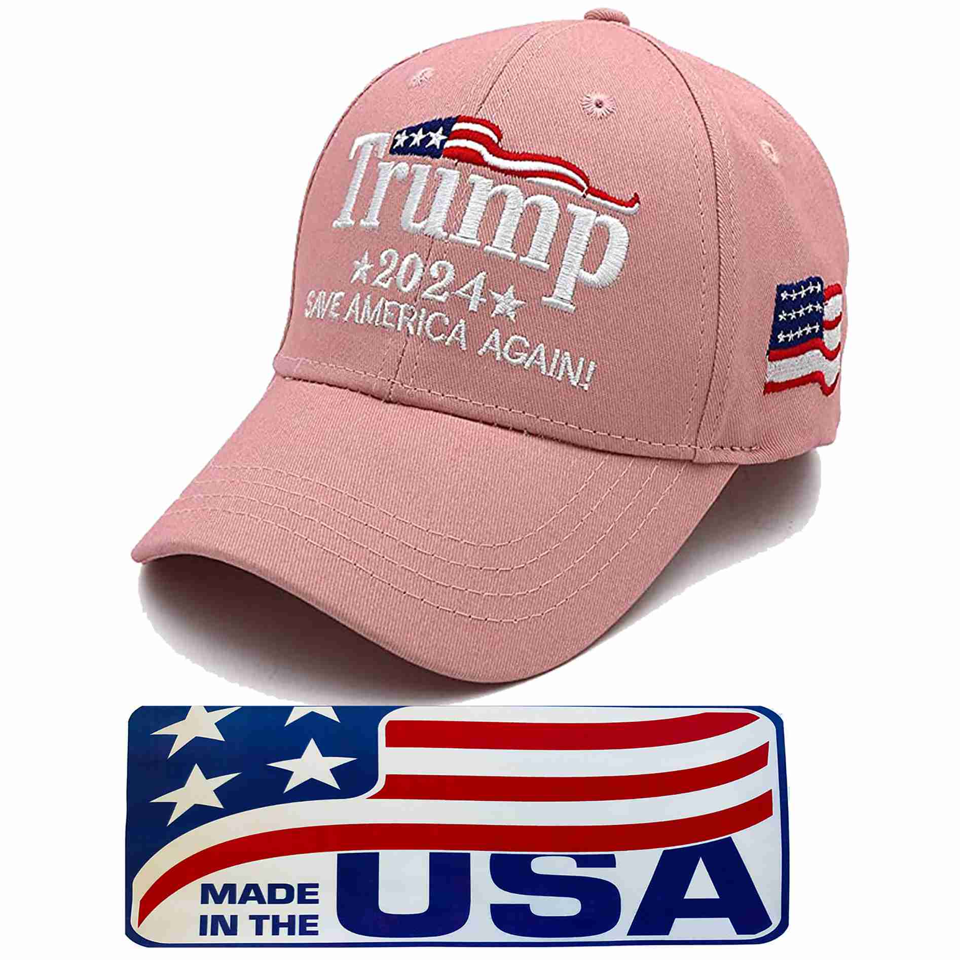 pink-trump-hat for cheap