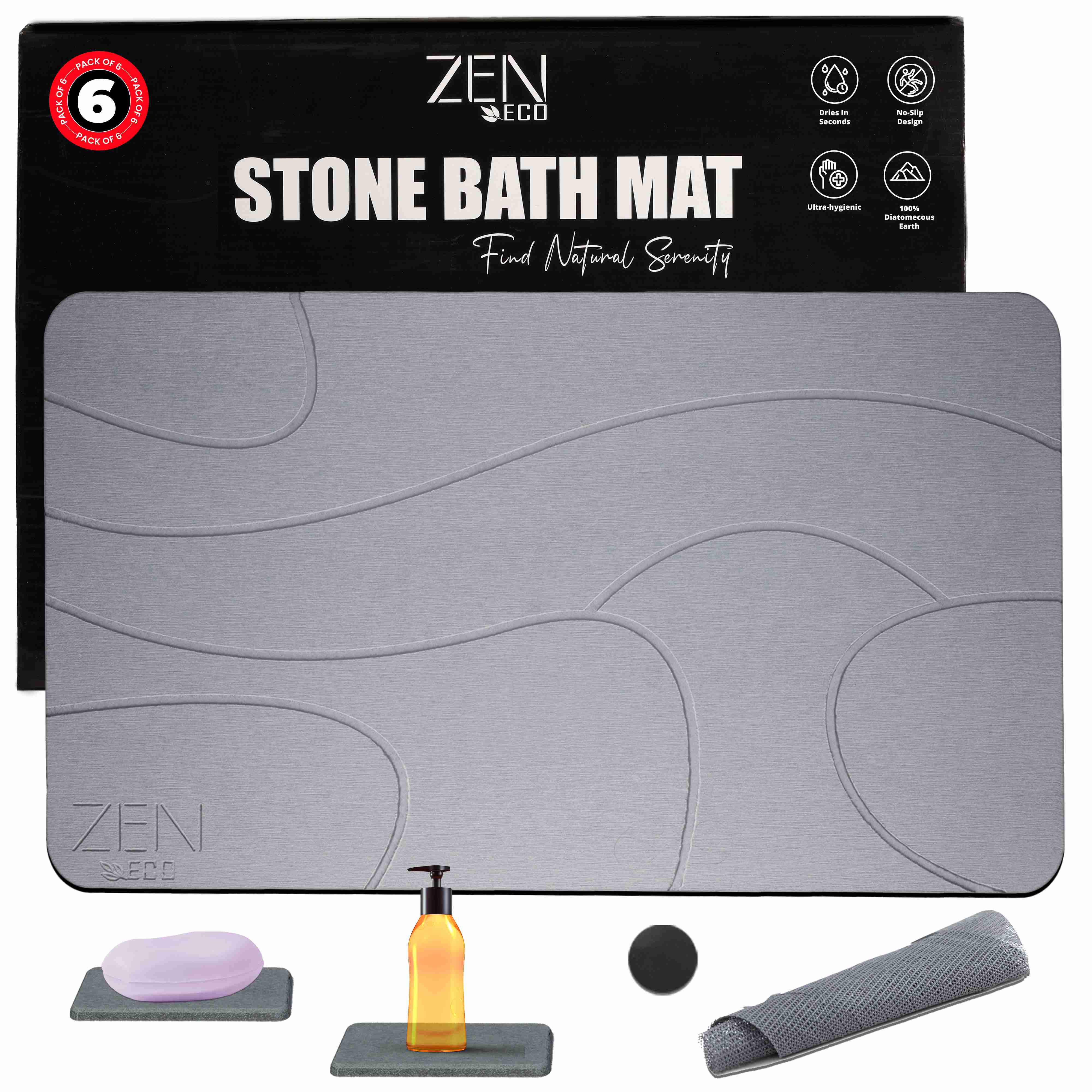 bath-mat-stone-absorbing with cash back rebate