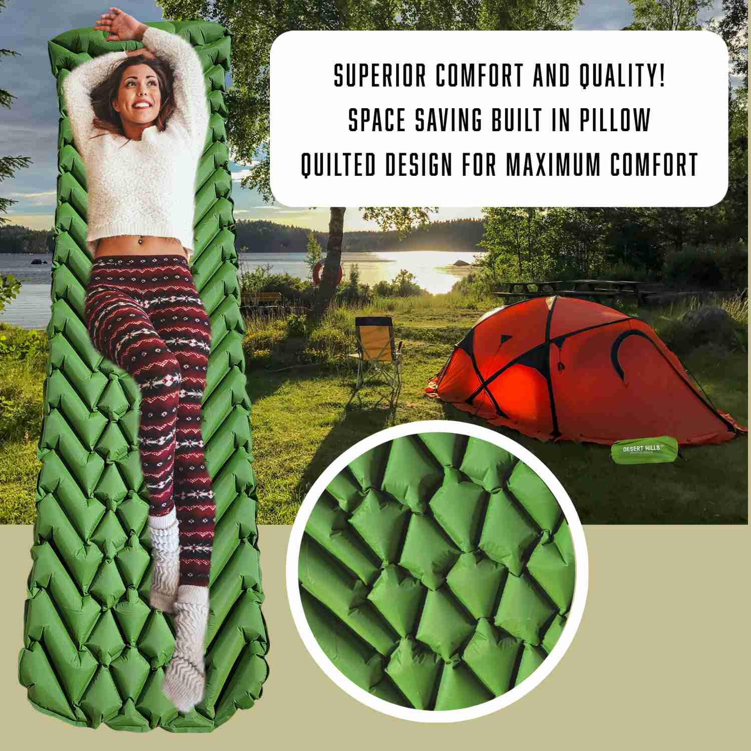 self-inflating-sleeping-pad with discount code