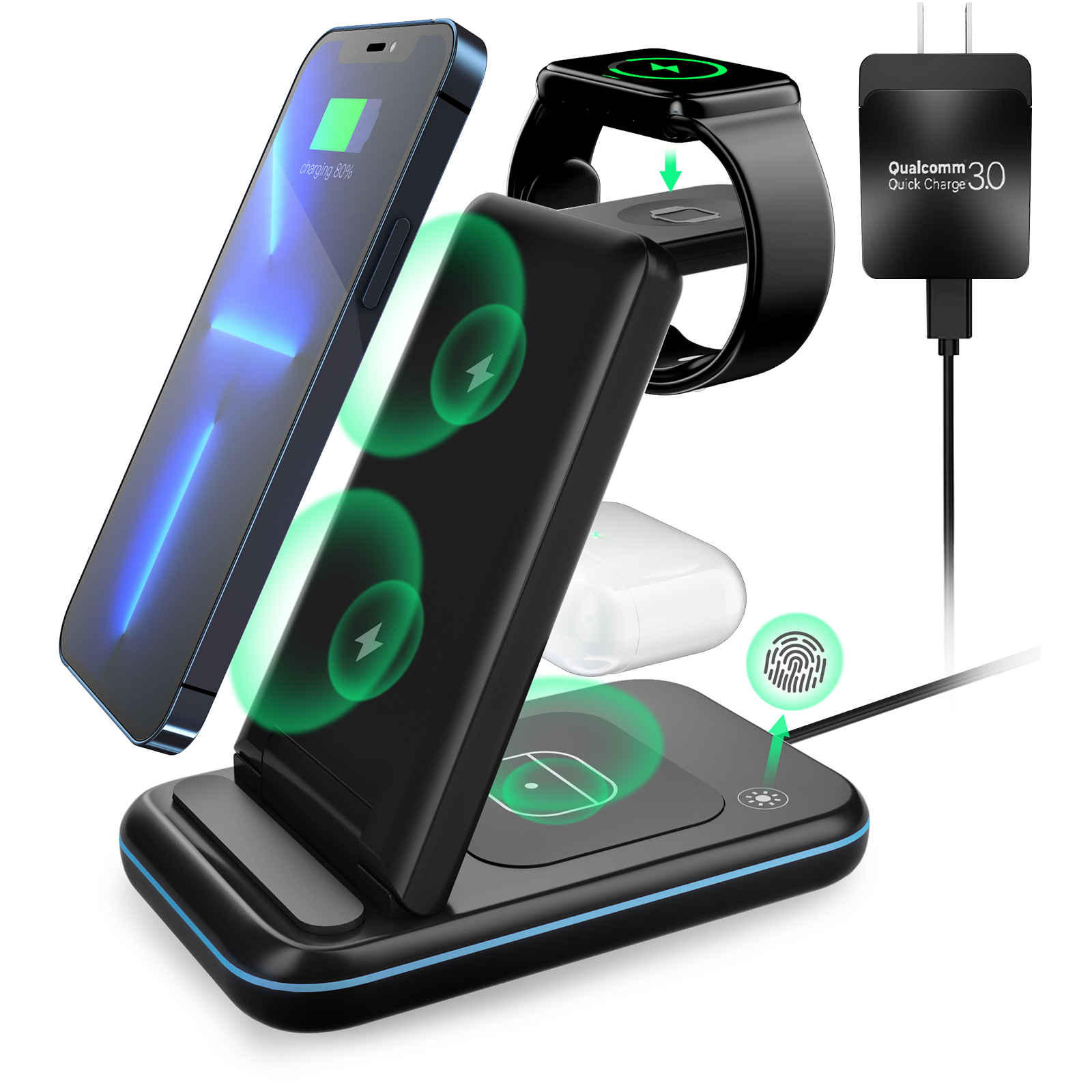 iphone-charging-station with cash back rebate